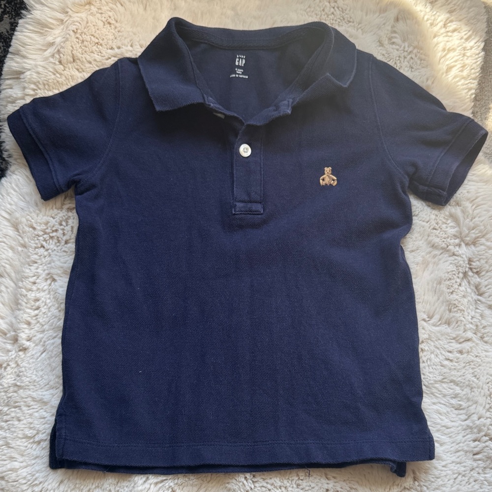 GAP 4T Navy Polo Shirt